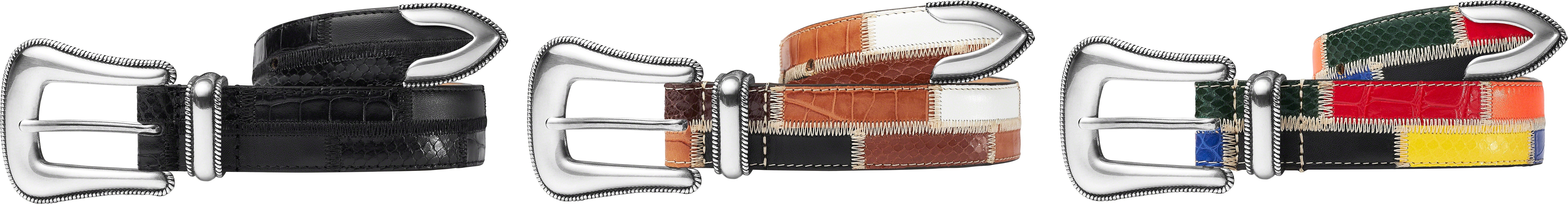 Patchwork Ranger Belt
